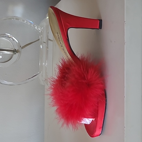 JACQUES LEVINE Platform Boudoir Shoes - Picture 5 of 7